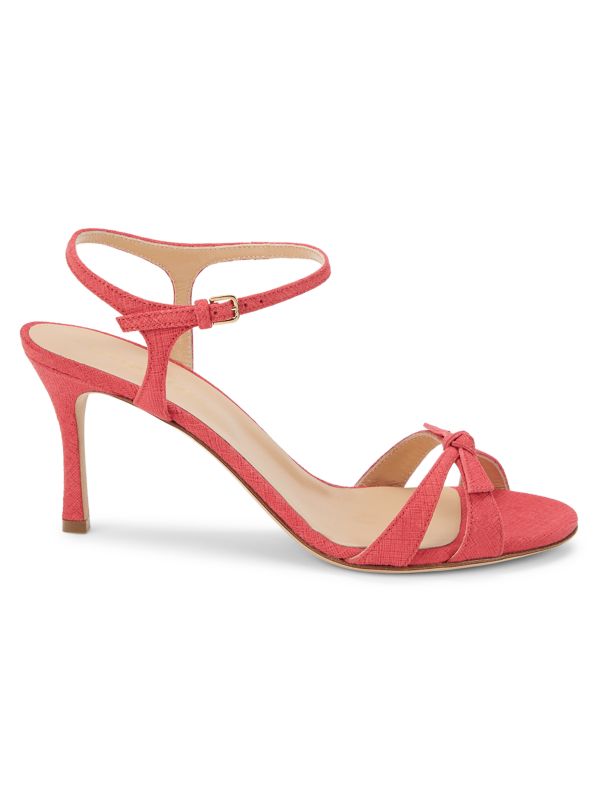 Sergio Rossi Knotted Leather Sandals